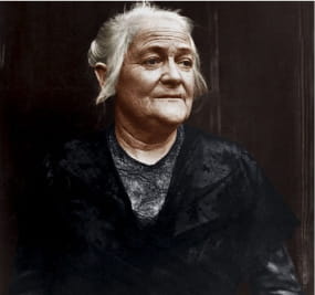 Photographie de Clara Zetkin