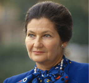 Photographie de Simone Veil